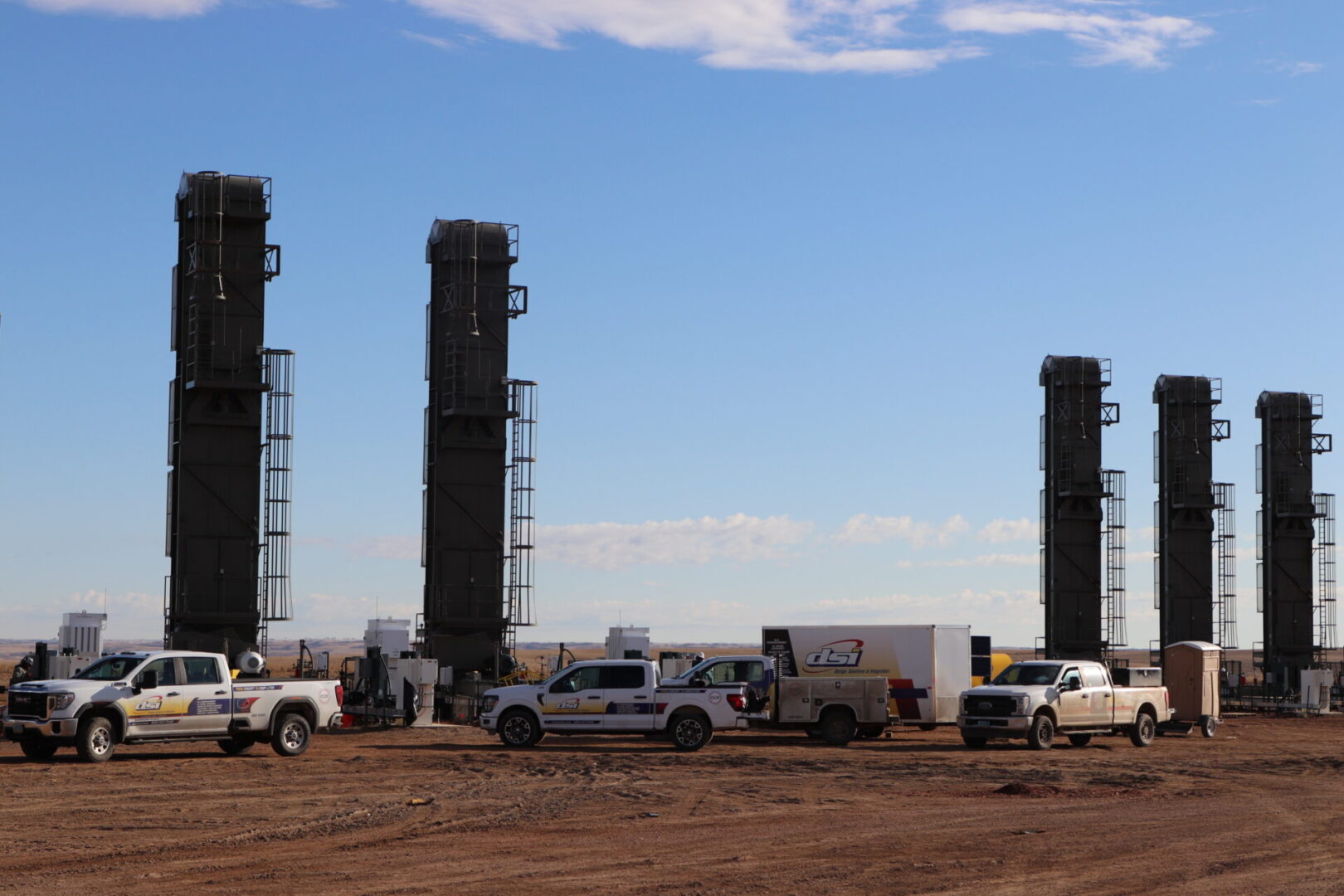 DSI Oil and Gas team in action