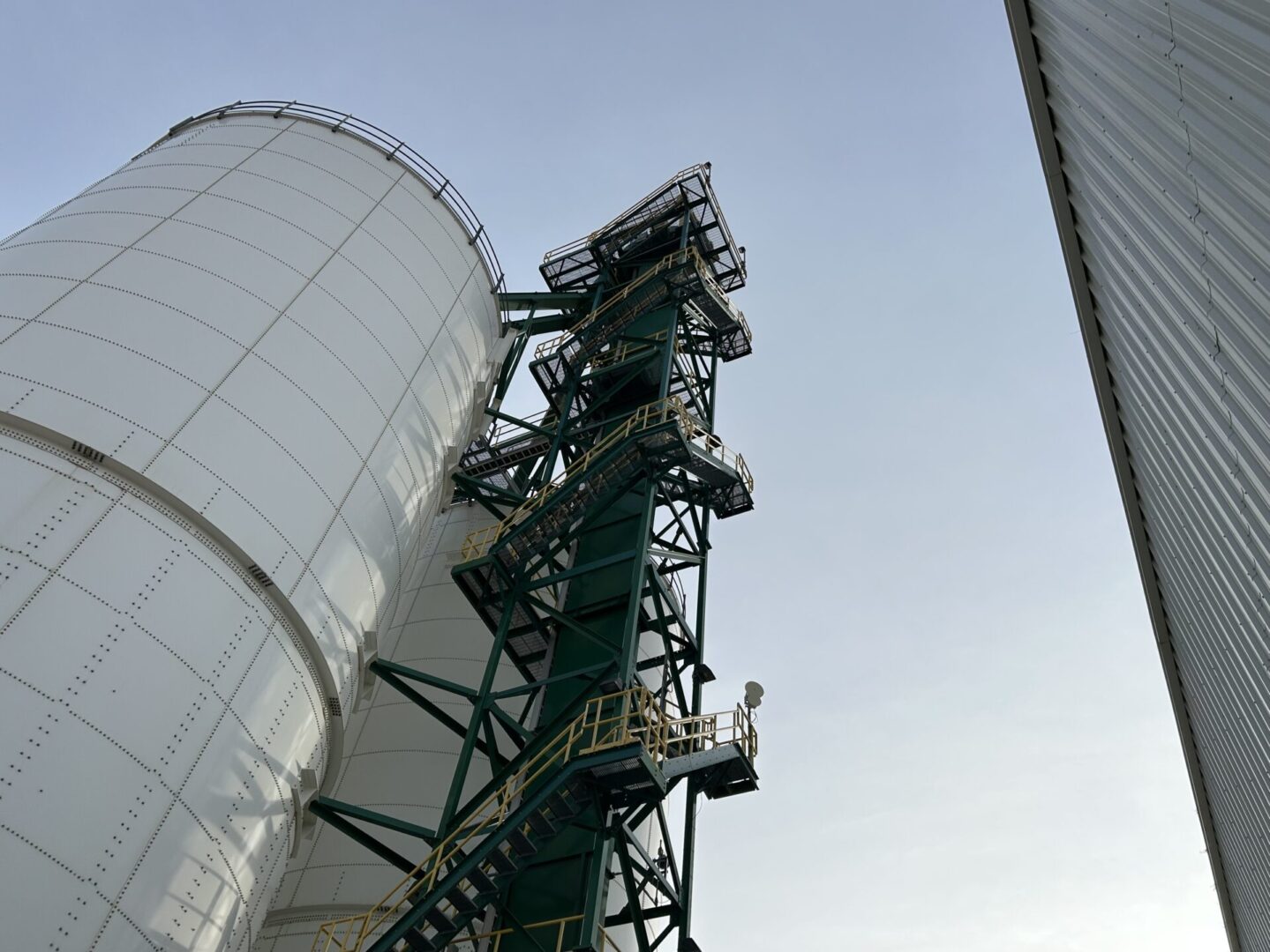 High-altitude welding.